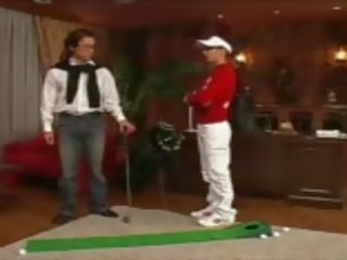 Golf instructor: fria röret golf högupplöst xxx klämma film 87